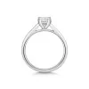 Platinum Princess Cut 0.75ct Diamond Ring with Channel Set Shoulders