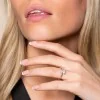 Platinum Emerald Cut 0.75ct Diamond Solitaire Ring