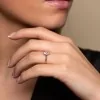 Platinum Marquise Cut 0.50ct Diamond Solitaire Ring