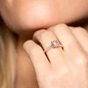 9ct Yellow Gold Brilliant Cut 0.35ct Diamond Solitaire Ring