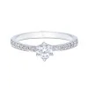 9ct White Gold 0.50ct Diamond Solitaire Ring
