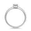 9ct White Gold Princess Cut 0.25ct Diamond  Soliatire Ring