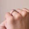 9ct White Gold Princess Cut 0.25ct Diamond  Soliatire Ring