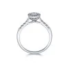 9ct White Gold Round Brilliant 0.39ct Diamond Ring