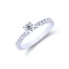 Platinum Brilliant Cut 0.45ct Diamond Solitaire Ring