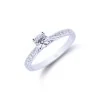 Platinum Brilliant Cut 0.50ct Diamond Solitaire Ring
