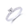 Platinum Brilliant Cut 0.75ct Diamond Solitaire Ring