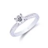 Platinum Brilliant Cut 0.70ct Diamond Solitaire Ring