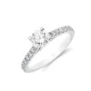 Platinum Brilliant Cut 0.75ct Diamond Solitaire Ring