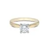 18ct Yellow Gold 0.75ct Diamond Solitaire Ring
