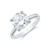 Platinum Brilliant Cut 3.14ct Diamond Solitaire Ring