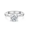 Platinum Round Brilliant 2.00ct Diamond Solitaire Ring