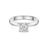 Platinum Round Brilliant 1.00ct Diamond Solitaire Ring
