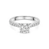 Platinum Brilliant Cut 1.00ct Diamond Ring