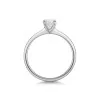 Platinum Round Brilliant 0.50ct Diamond Low-V Solitaire Ring