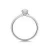 Platinum Sweeping Round Brilliant 0.40ct Diamond Solitaire Ring