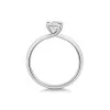 Platinum Twist Round Brilliant 0.60ct 3 Claw Diamond Solitaire Ring