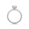 Platinum Round Brilliant 0.33ct Diamond 6 Claw Tulip Set Solitaire Ring