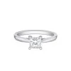 Platinum Princess Cut 0.75ct Diamond Solitaire Ring