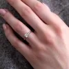 Platinum Princess Cut 0.75ct Diamond Solitaire Ring