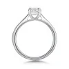 Platinum Emerald Cut 1.00ct Diamond Solitaire Ring