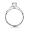 Platinum Emerald Cut 1.00ct Diamond Solitaire Ring