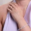 Platinum Emerald Cut 1.00ct Solitaire Ring