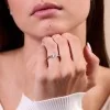 Platinum Pear Cut 1.20ct Diamond Solitaire Ring
