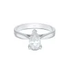 Platinum Pear Cut 1.20ct Diamond Solitaire Ring