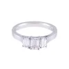 Platinum 1.10ct Diamond 3 Stone Ring