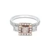 18ct 2 Colour Gold 1.40ct Diamond Solitaire Ring
