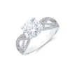 Pre-Owned 18ct White Gold Brilliant Cut 2.35ct Diamond Solitaire Ring - Size M