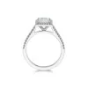 Platinum Princess Cut 1.40ct Diamond Solitaire Ring