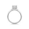 Platinum 1.00ct Princess Diamond Shoulders Ring