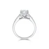Platinum Brilliant Cut Diamond Solitaire Ring