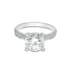 Platinum Brilliant Cut 3.30ct Diamond Solitaire Ring