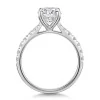 Platinum 1.50ct Round Brilliant Diamond Shoulders Ring