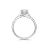 Platinum Oval Cut 1.00ct Diamond Solitaire Ring