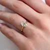 18ct Yellow Gold Oval Cut 1.80ct Diamond Solitaire Ring