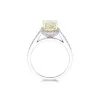 18ct 2 Colour Gold 2.05ct Diamond Solitaire Ring