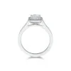 Platinum Radiant Cut 1.75ct Diamond Halo Ring