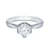 Platinum Brilliant Cut 1.00ct Solitaire