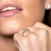 18ct Yellow Gold Brilliant Cut 1.00ct Diamond Three Stone Ring