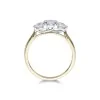 18ct Yellow Gold Brilliant Cut 0.75ct Diamond Three Stone Ring