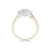 18ct Yellow Gold Brilliant Cut 0.75ct Diamond Three Stone Ring
