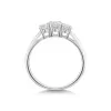 18ct White Gold Brilliant Cut 0.75ct Diamond Three Stone Ring