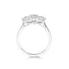 Platinum 1.00ct Diamond 3 Stone Ring