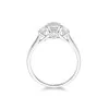 Platinum Brilliant Cut 1.00ct Diamond Three Stone Ring