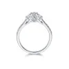 Platinum Brilliant Cut 1.00ct Diamond Three Stone Ring 3