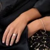 18ct Yellow Gold Baguette Cut 1.75ct Diamond Cluster Ring